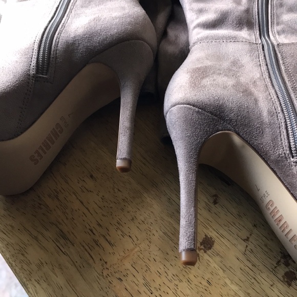 Charles Style Dilly Microsuede Boots NWT Sizes available - Picture 17 of 17